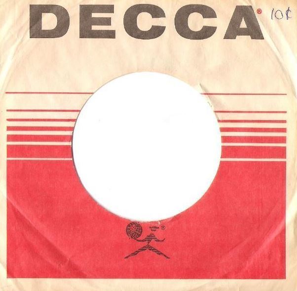 Decca / New Mono and Stereo - DECCA - albums you'll want to own / White-Red-Black (Record Company Sleeve, 7")