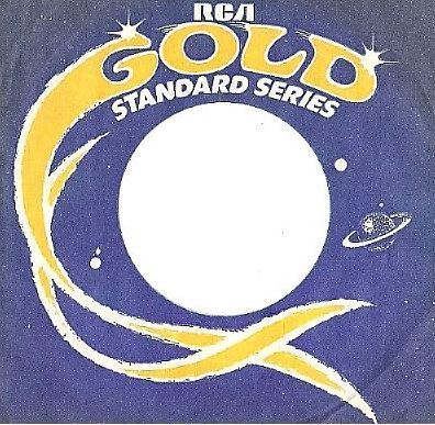 RCA / Gold Standard Series (1976) / Dark Blue-Yellow-White (Record Company Sleeve, 7")