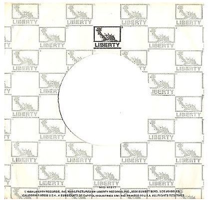 Liberty / Repeating Pattern (1980) / White-Gray-Black (Record Company Sleeve, 7")