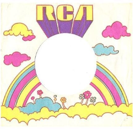 RCA / White, Yellow, Purple, Pink, Blue (1971) (Record Company Sleeve, 7")