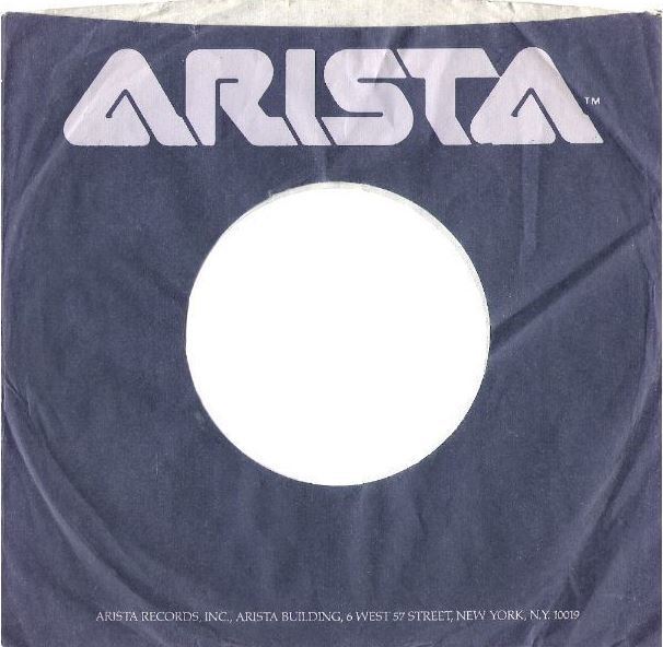 Arista / Logo at Top Center / Dark Blue-Purple (Record Company Sleeve, 7")