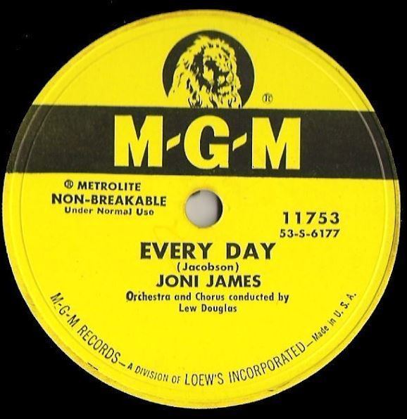 James, Joni / Every Day (1954) / MGM 11753 (Single, 10" Shellac)