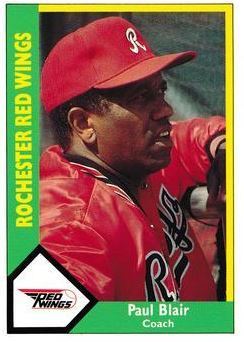 Blair, Paul / Rochester Red Wings (1990) / CMC #308 (Baseball Card)