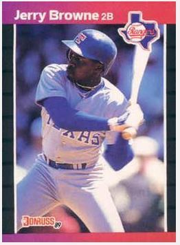 Browne, Jerry / Texas Rangers (1989) / Donruss #529 (Baseball Card)