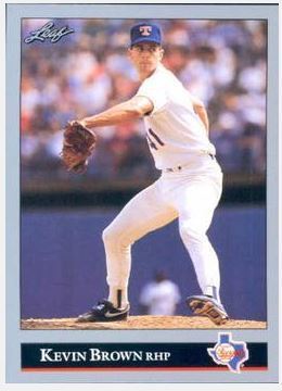 Brown, Kevin / Texas Rangers (1992) / Leaf #326 (Baseball Card)