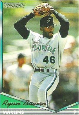 Bowen, Ryan / Florida Marlins (1994) / Topps #494 (Baseball Card) / Gold Series
