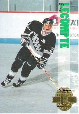 Lecompte, Eric / Hull Olympiques (1993) / Classic #205 (Hockey Card) / Four Sport Collection