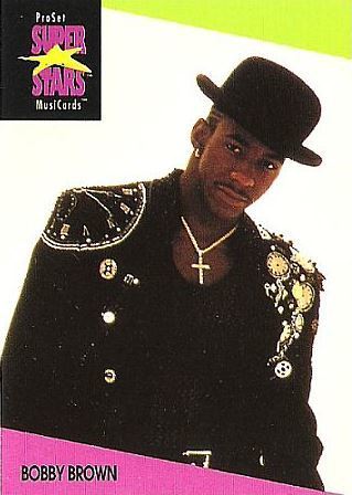 Brown, Bobby / ProSet SuperStars MusiCards (1991) / Card #35 (Music Card)