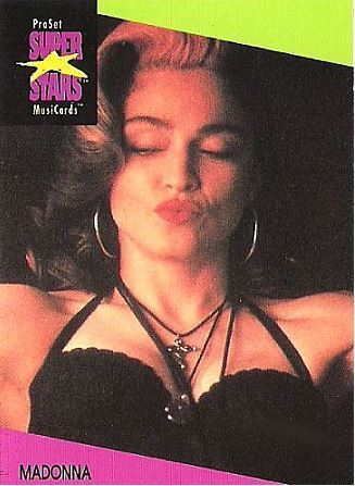 Madonna / ProSet SuperStars MusiCards #65 | Music Trading Card (1991)