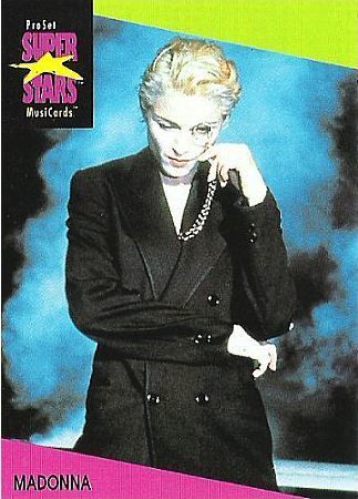 Madonna / ProSet SuperStars MusiCards #67 | Music Trading Card (1991)