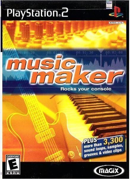 Playstation 2 / Music Maker (2002) / Sony (Magix) SLUS-20609 (Video Game)