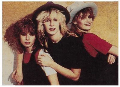 Bananarama / Group Photo-Keren at Left (1980s)