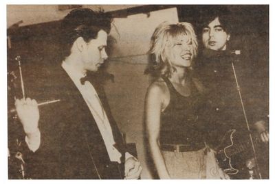 Blondie / Debbie + Chris On Stage with James Chance (1980)
