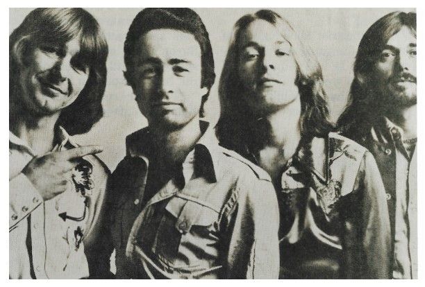 Bad Company / Group Standing-Paul Rodgers 2nd from Left (1979)