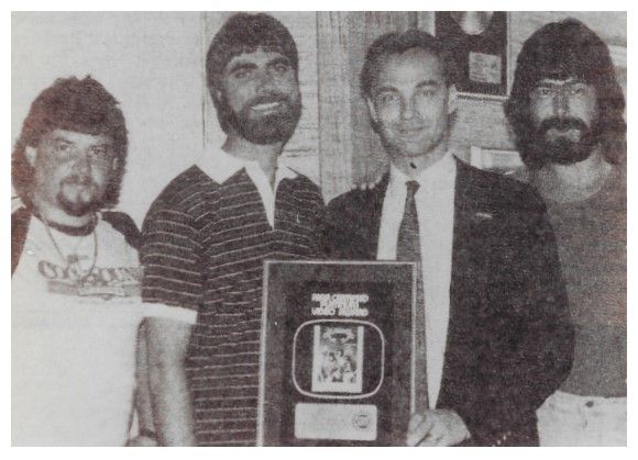 Alabama / Jeff-Teddy-Randy Receiving Video Award (1986)