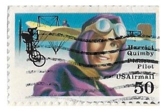 United States / 1991 / Harriet Quimby - Pioneer Pilot
