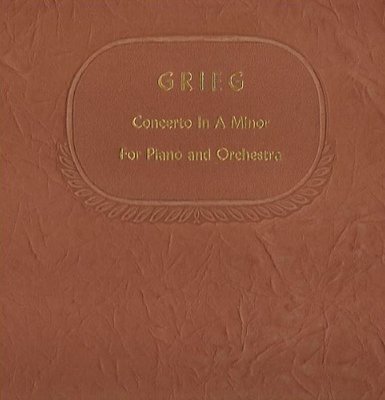 Bachaus, Wilhelm / Grieg: Concerto In A Minor (1940) / RCA Victor Red Seal M-204 (Album, 12&quot; Shellac) / 3 Record Set