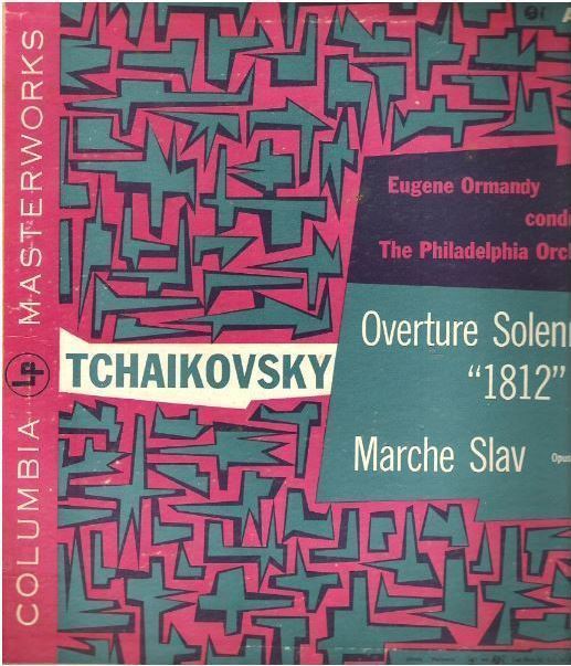Ormandy, Eugene (+ Philadelphia Orchestra) / Tchaikovsky: Overture Solennelle "1812", Op. 49 / Columbia Masterworks AAL-24 (Album, 10" Vinyl)