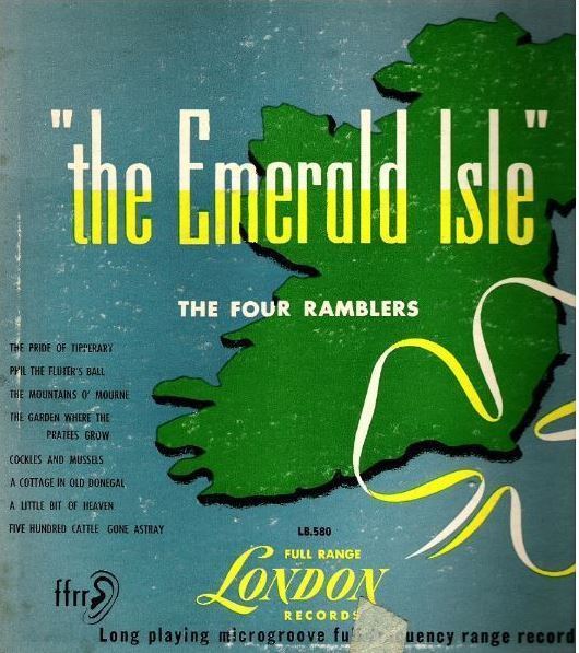 Four Ramblers, The / The Emerald Isle (1952) / London LB.580 (Album, 10" Vinyl)