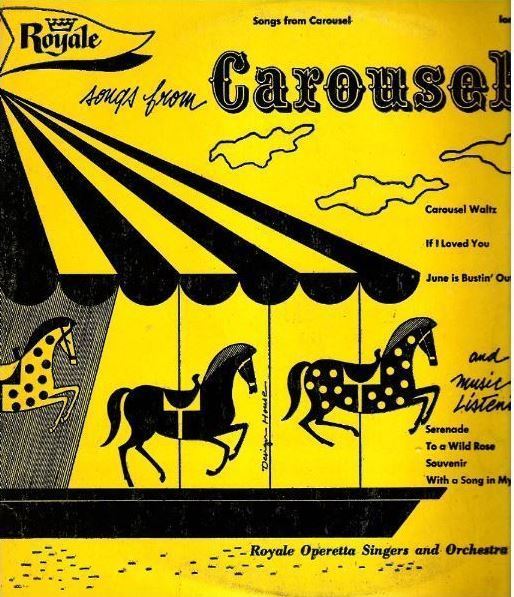 Royale Operetta Singers and Orchestra / Songs From Carousel (1954) / Royale 1895 (Album, 10" Vinyl)