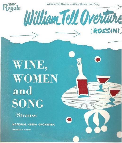 National Opera Orchestra / William Tell Overture (1955) / Royale 1874 (Album, 10" Vinyl)