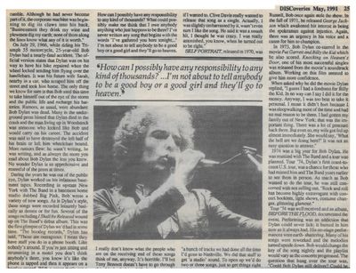 Dylan, Bob / Approximately Bob Dylan (1991) - Part 2