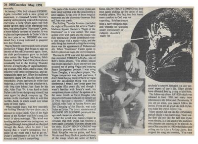 Dylan, Bob / Approximately Bob Dylan (1991) - Part 3