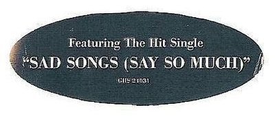 John, Elton / Breaking Hearts (1984) / Geffen GHS-24031 (Sticker)