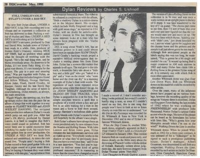 Dylan, Bob / Approximately Bob Dylan (1991) - Part 6