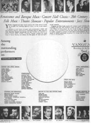 Vanguard / Renaissance and Baroque Music... / White-Black