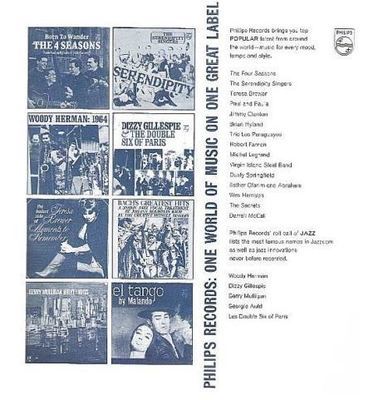 Philips / Philips Records: One World of Music On One Great Label / White-Dark Blue