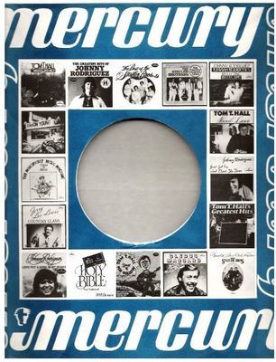 Mercury / Pictures of 16 Mercury albums (1977) / Blue, White, Black