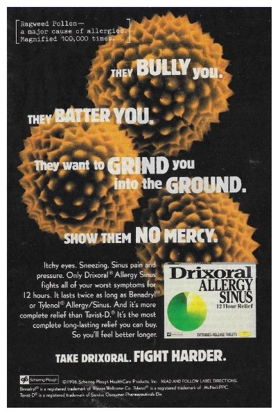 Drixoral / Take Drixoral. Fight Harder. (1996)