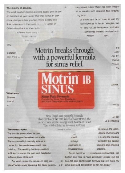 Motrin / Motrin Breaks Through (1995)