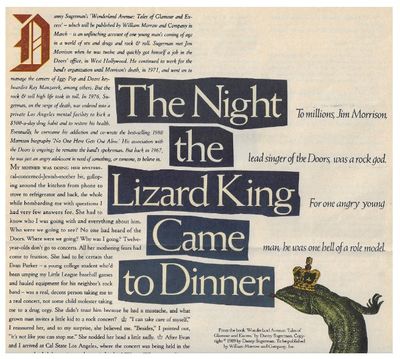 Doors, The / The Night the Lizard King Came to Dinner - Part 2 (1989)