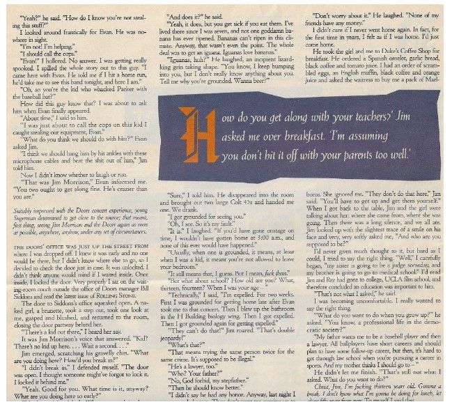 Doors, The / The Night the Lizard King Came to Dinner - Part 3 (1989)