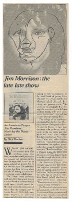 Doors, The / An American Prayer (1979)