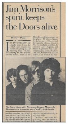 Doors, The / Jim Morrison's Spirit Keeps The Doors Alive (1980)