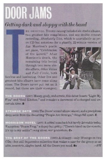 Doors, The / Door Jams (1991)