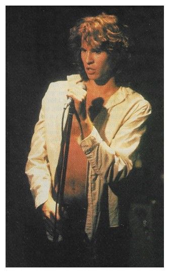 Kilmer, Val / As Jim Morrison-On Stage-Shirt Open #1 (1991)