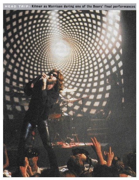 Kilmer, Val / As Jim Morrison-On Stage-Sunglasses (1991)