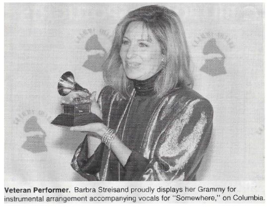Streisand, Barbra / Veteran Performer (1987)