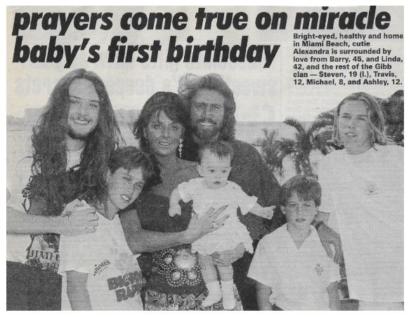 Gibb, Barry / Prayers Come True On Miracle Baby&#39;s First Birthday (1993)