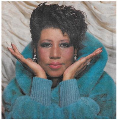 Franklin, Aretha / Closeup-Blue Fur Coat (1986)