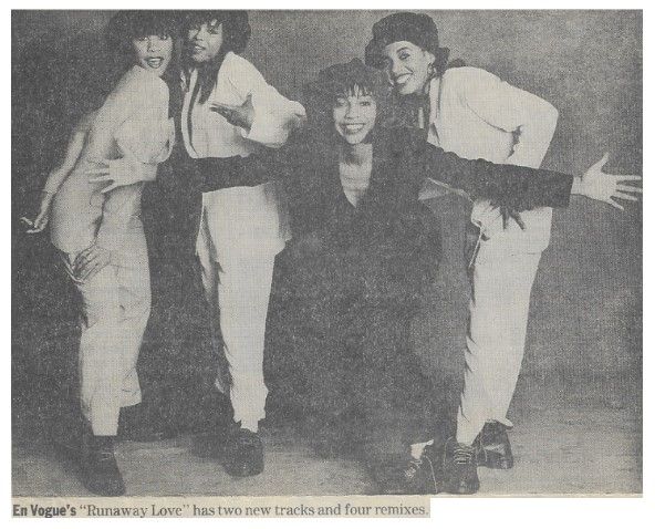 En Vogue / &quot;Runaway Love&quot; Has Two New Tracks and Four Remixes (1993)