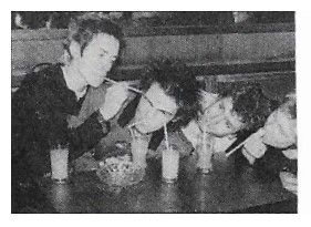 Sex Pistols / At the Bar-with Straws (1970s)