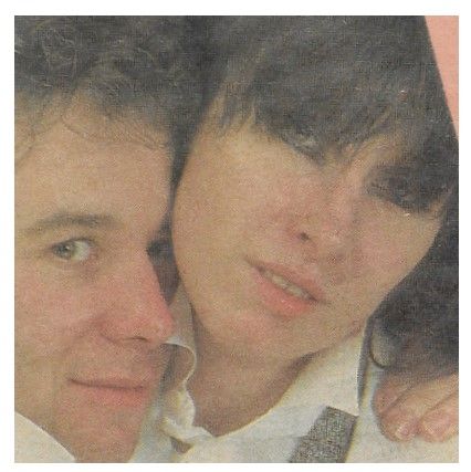 Simple Minds / Jim Kerr-Closeup-with Chrissie Hynde (1984)