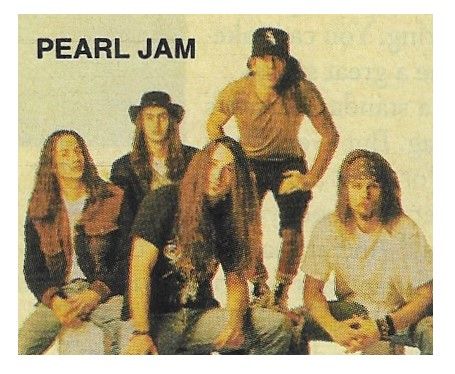 Pearl Jam / Group Photo-Landgraaf, Holland (1992)