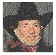 Nelson, Willie / Closeup-Black Hat-Red Kerchief