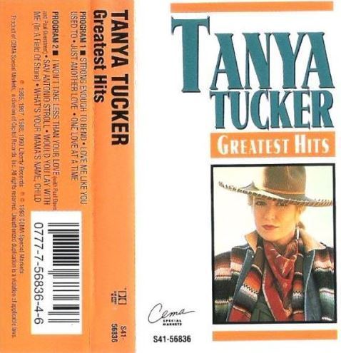 Tucker, Tanya / Greatest Hits (1993) / Cema Special Markets S41-56836 (Cassette)